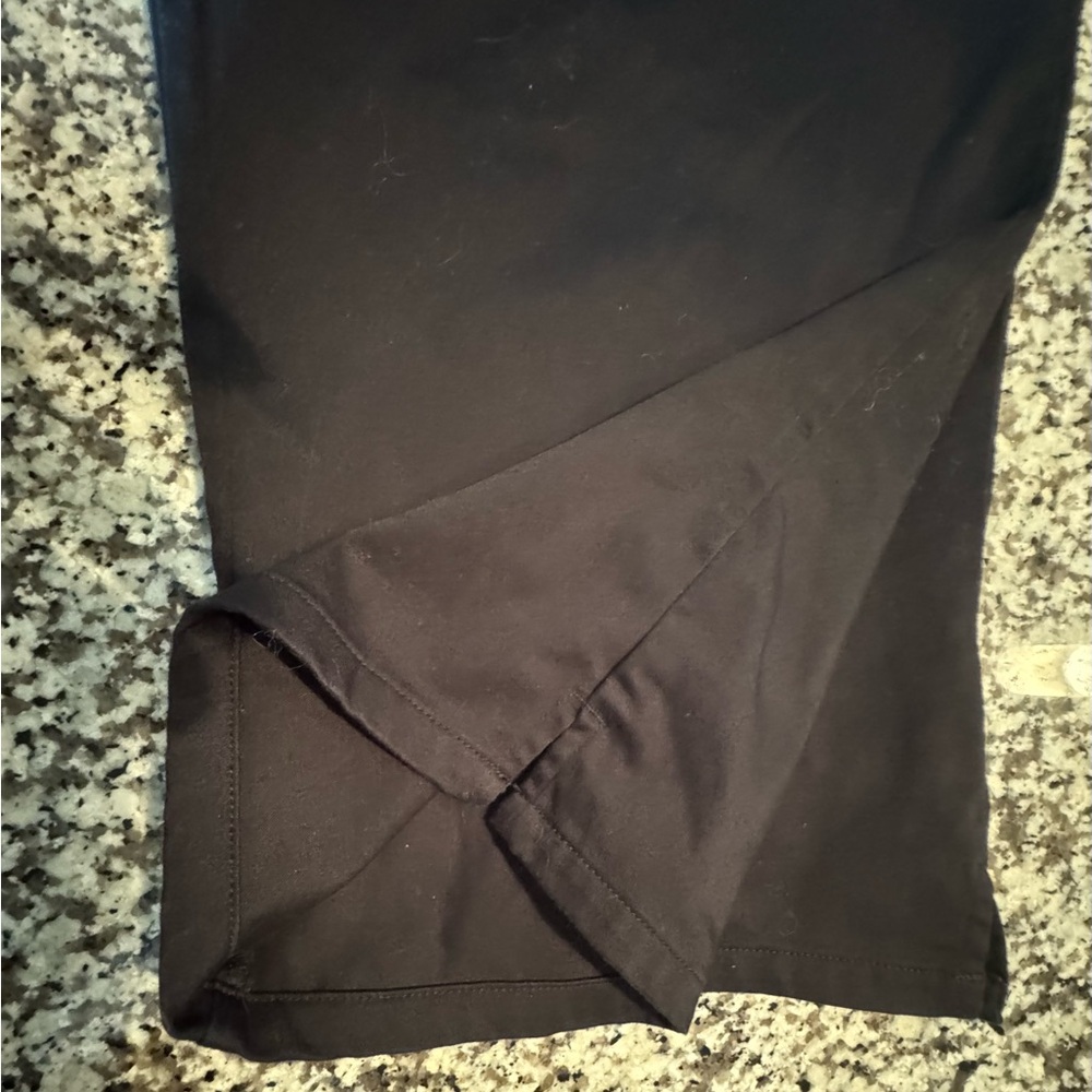 St. John's Bay Authentic Black Cropped Pants - Picture 3 of 5